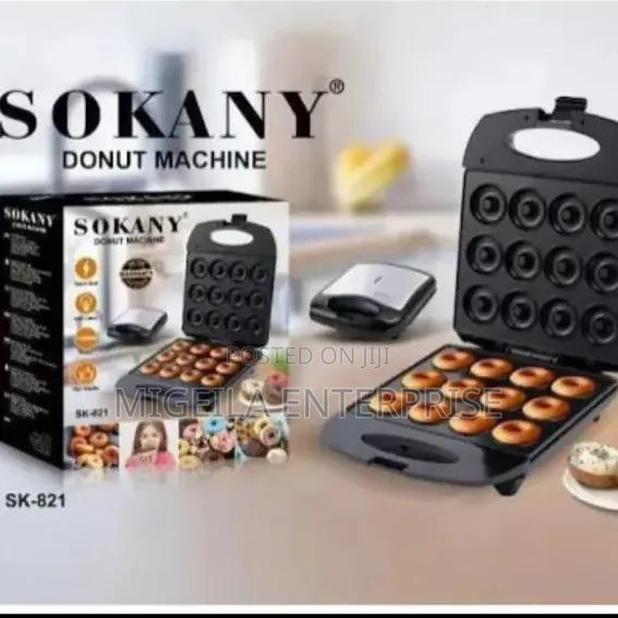 Donuts Maker 12slots Sokany - thumbnail 2