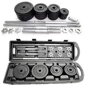 York Fitness 50kg Dumbell Set