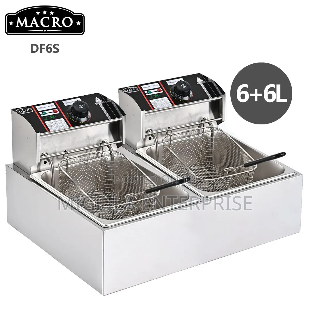 Double Fryer 12 L Nunix