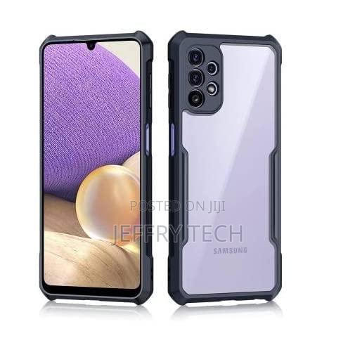 Samsung Galaxy A72 Cover Camera Protection Shockproof Bumper-Edge