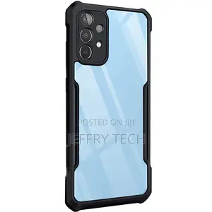 Bumper Crystal Clear Tpu+Pc Hybrid Bump Corner for Samsung Galaxy A52