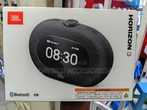 JBL Horizon 3 Bluetooth Speaker Alarm Clock Ambient Light Usb-C Black