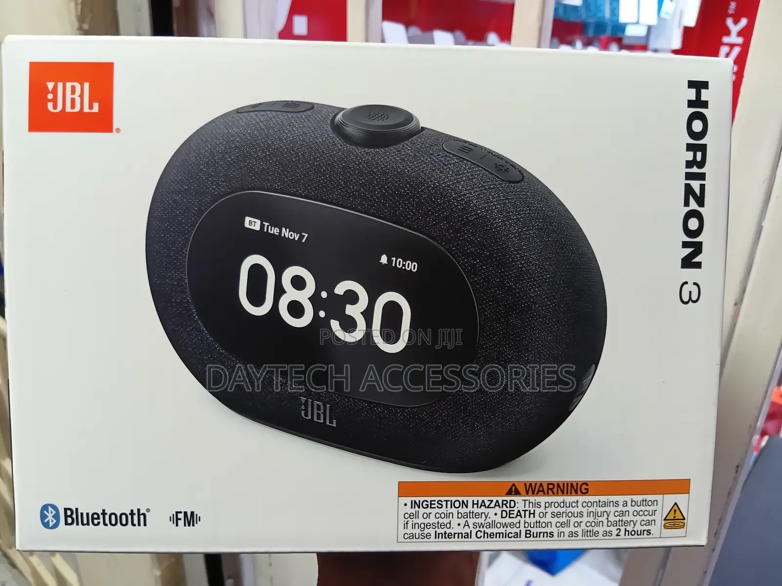 This Is a JBL Horizon 3 Bluetooth Clock Radio With Room-Filling Sound