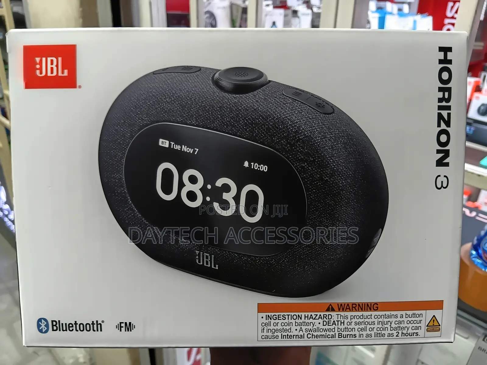 This Is a JBL Horizon 3 Bluetooth Clock Radio With Room-Filling Sound
