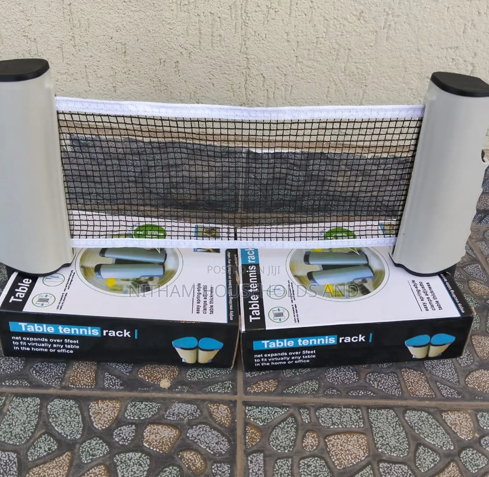 5 Feet Adjustable Table Tennis Rack With a Net