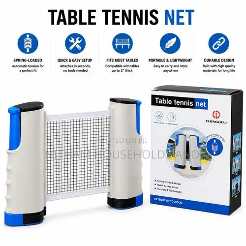 5 Feet Adjustable Table Tennis Rack With a Net