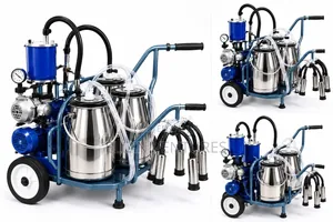 Electric Double Cylinder Milking Machine