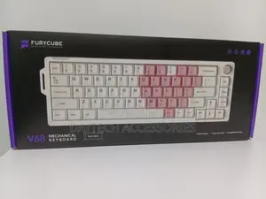 Furycube V68 RGB Wired Mechanical Keyboard.
