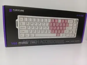 This Is a Furycube V68 Mechanical Keyboard.