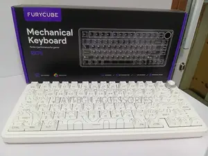 Furycube Rx75 Mechanical Gaming Keyboard - White