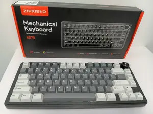 This Is a Zifriend Rx75 Mechanical Keyboard With a 75% TKL Layout.