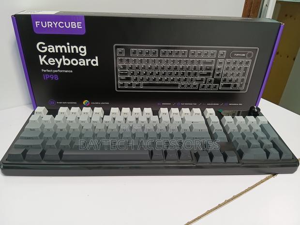 This Is a Furycube Ip98 Gaming Keyboard.