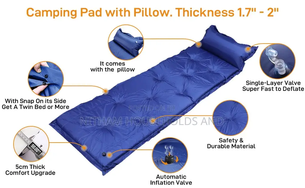 Sleeping Mat/Pad Multi-Purpose, Can Be Used in , Camping