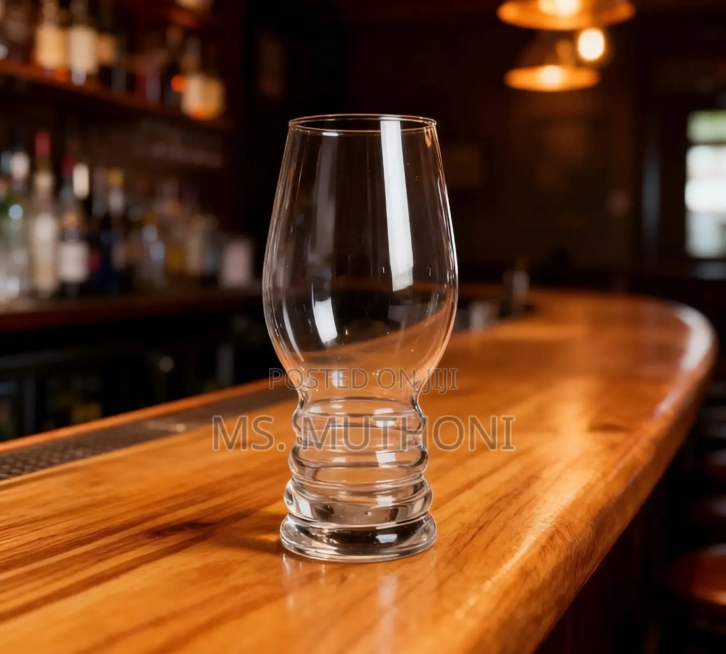 6 PCS Clear, Ribbed Caterpillar-Shaped Glass Cup
