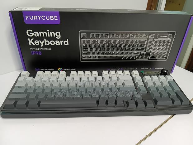 Furycube Ip98 Wired Gaming Membrane Keyboard RGB Translucent. - thumbnail 2
