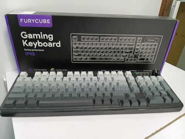 Furycube Ip98 Wired Gaming Membrane Keyboard RGB Translucent. - thumbnail 3