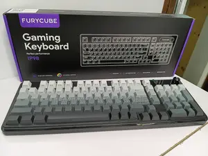 Furycube Ip98 Gaming Keyboard Wired Keyboard With RGB Backlighting.