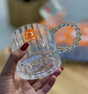6 Pcs. Beautiful Aesthetic Vintage Coffe Cups With Pearl Handle