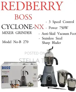 ""Redberry"" " Boss " Premium Range of Blender Cyclone Nx
