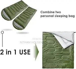 Portable Sleeping Bag Comfort Mattress With Compression Bag
