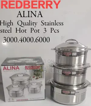 Redberry
 Premium Range of Stainless Steel Insulated Hotpot