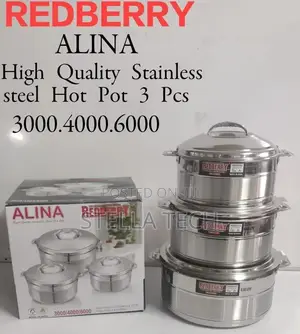 Redberry
 Premium Range of Stainless Steel Insulated Hotpot