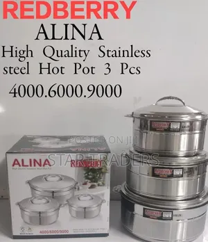 Redberry 
Premium Range of Stainless Steel Insulated Hotpot
