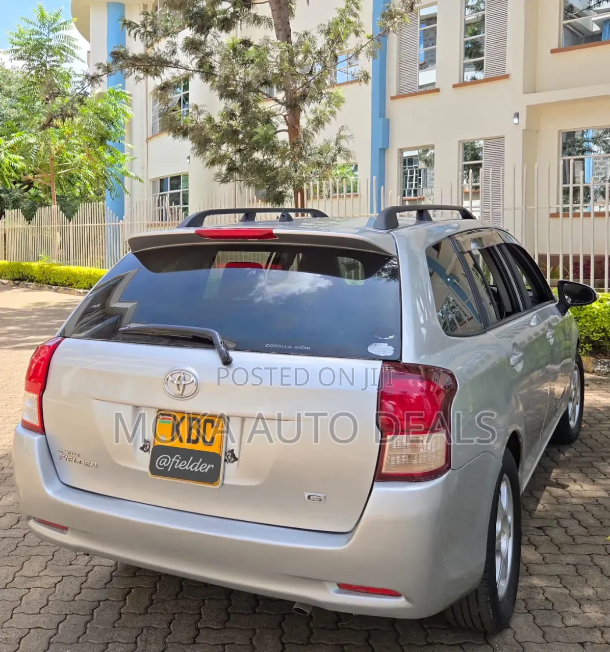 Toyota Corolla Fielder 2015 Silver
