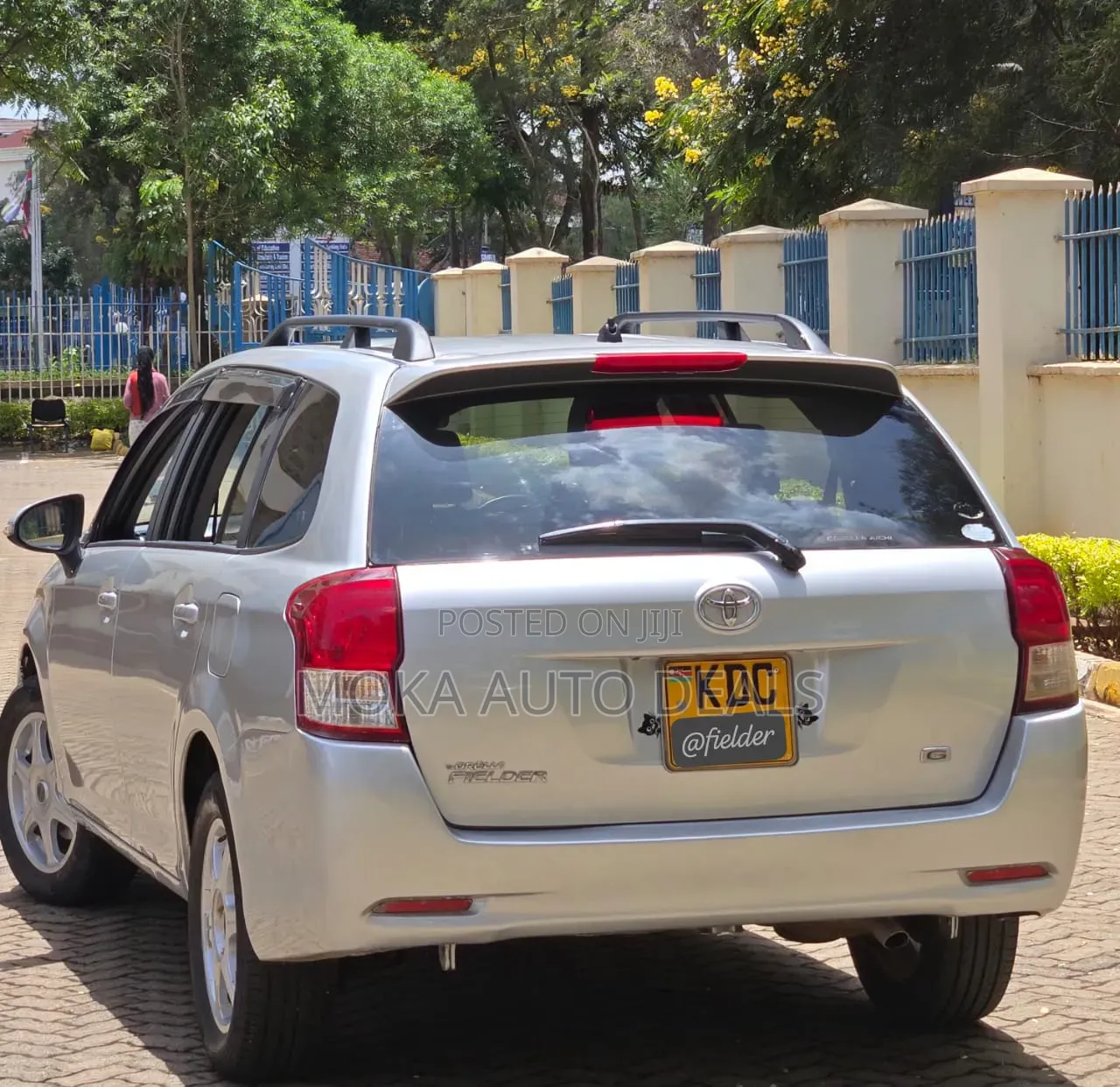 Toyota Corolla Fielder 2015 Silver