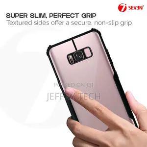 Transparent Back Cover for Samsung Galaxy S8 | Shockproof Clear