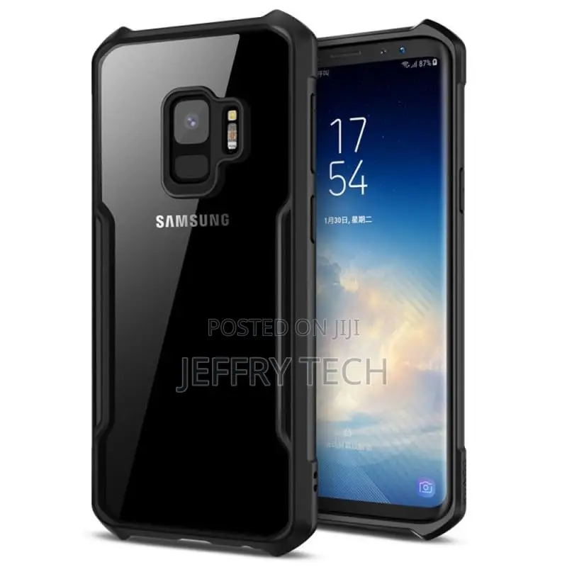 Bumper Protection Hard Case Hard Pc Cover for Samsung Galaxy S9 Clear