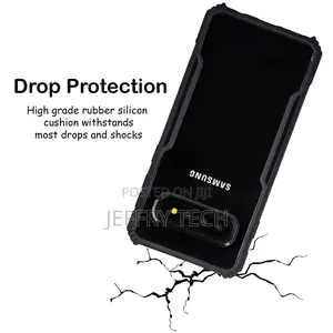 Transparent Black Bumper Case for Samsung Galaxy S10