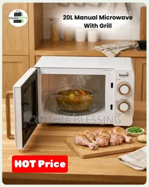 20 Litres Manual Microwave