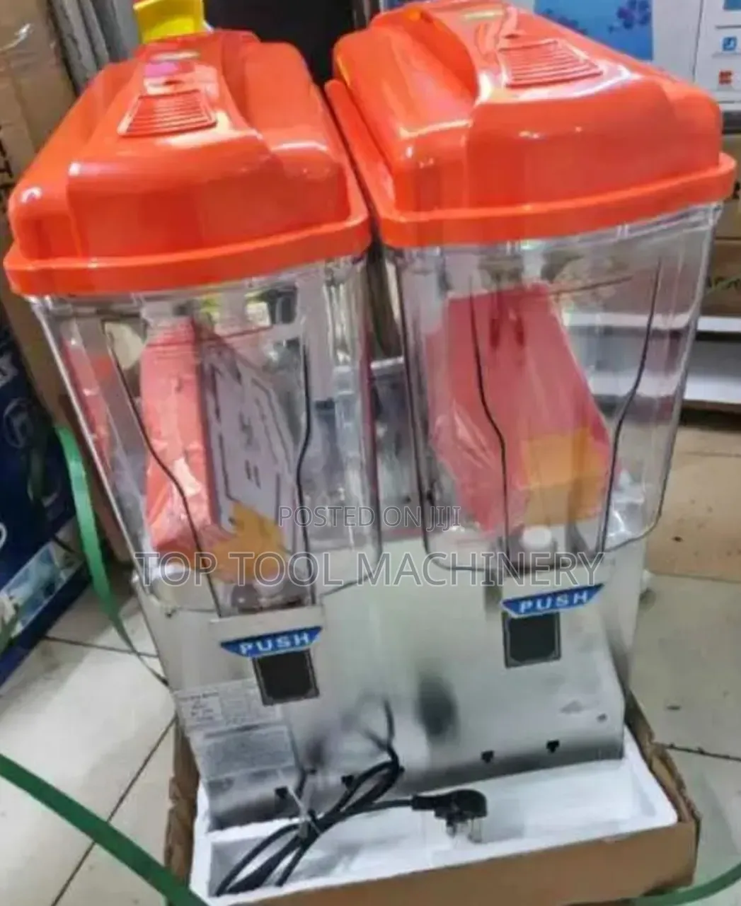 Commercial 2 Slots Juice Dispenser