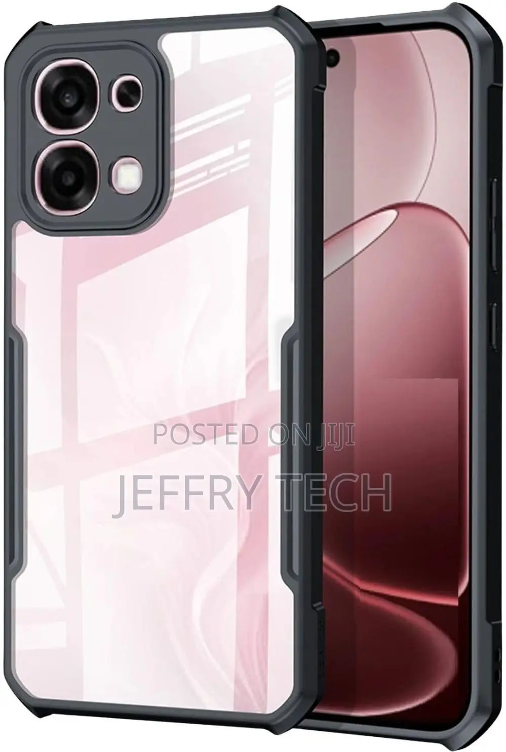 Oppo A6 Pro 5g Back Cover Transparent Crystal Clear Hard Pc Back Case
