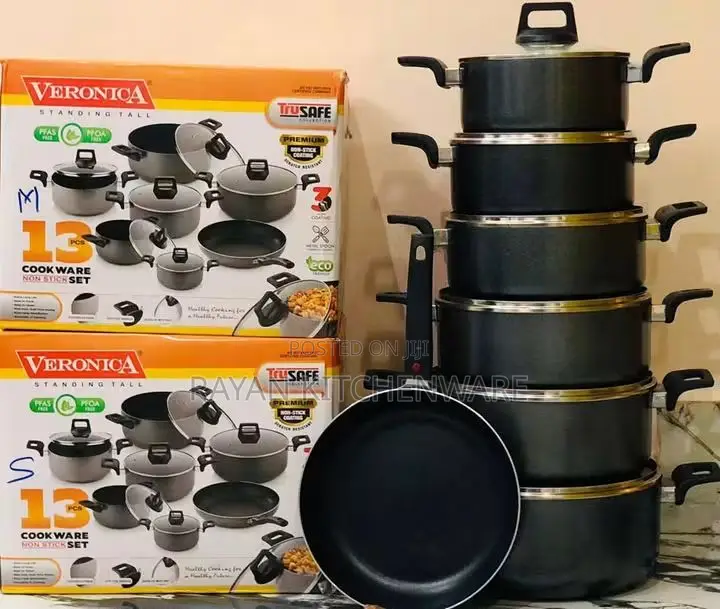 13-Piece Premium Non-Stick Cookware Set