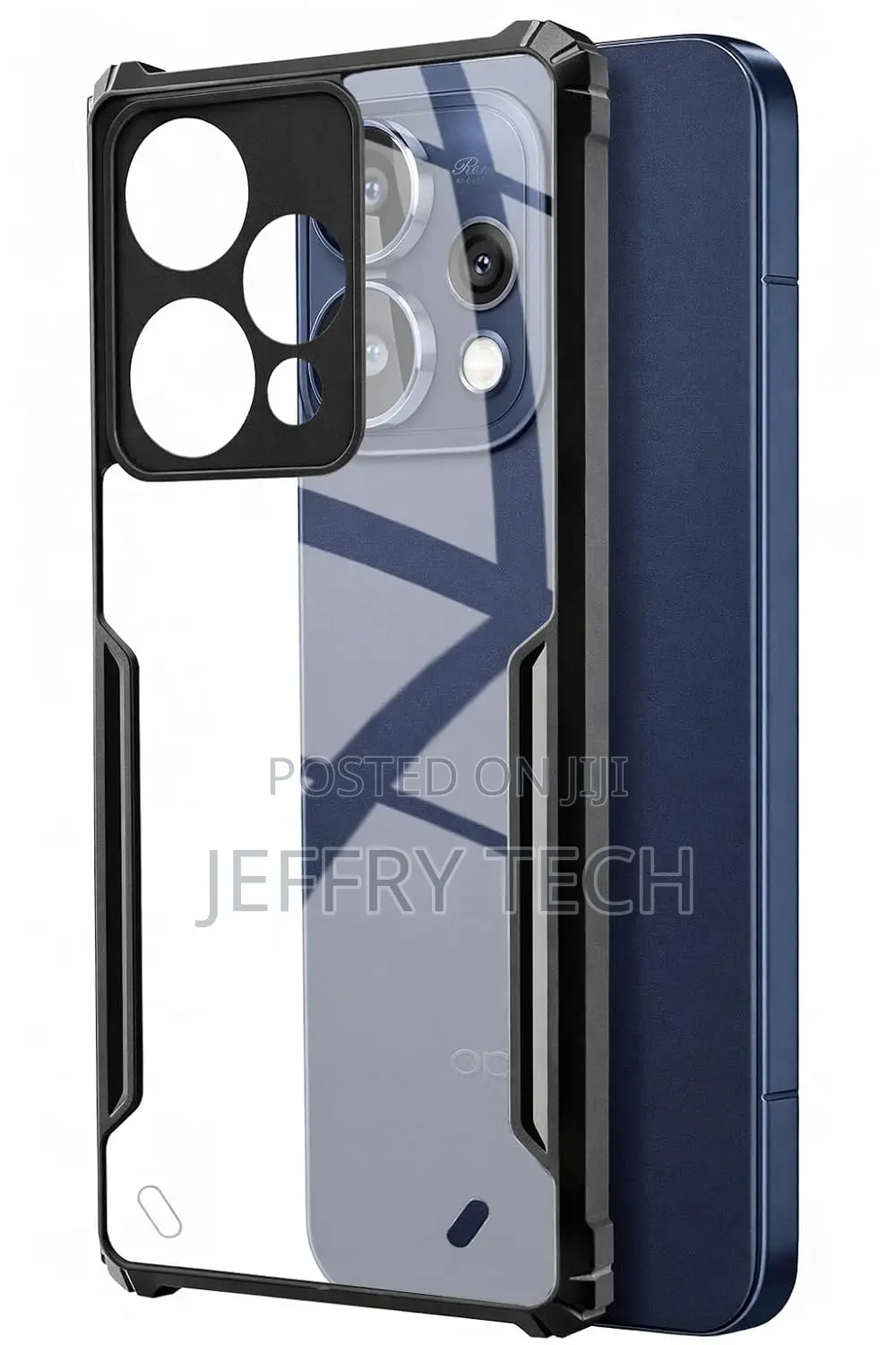 Oppo Reno 15 Back Cover Transparent Crystal Clear Hard Pc Back Case