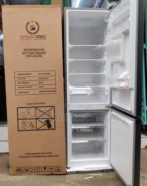 Smartpro Fridge Defrost 350dbi 280litres Bottom Freezer With Dispenser