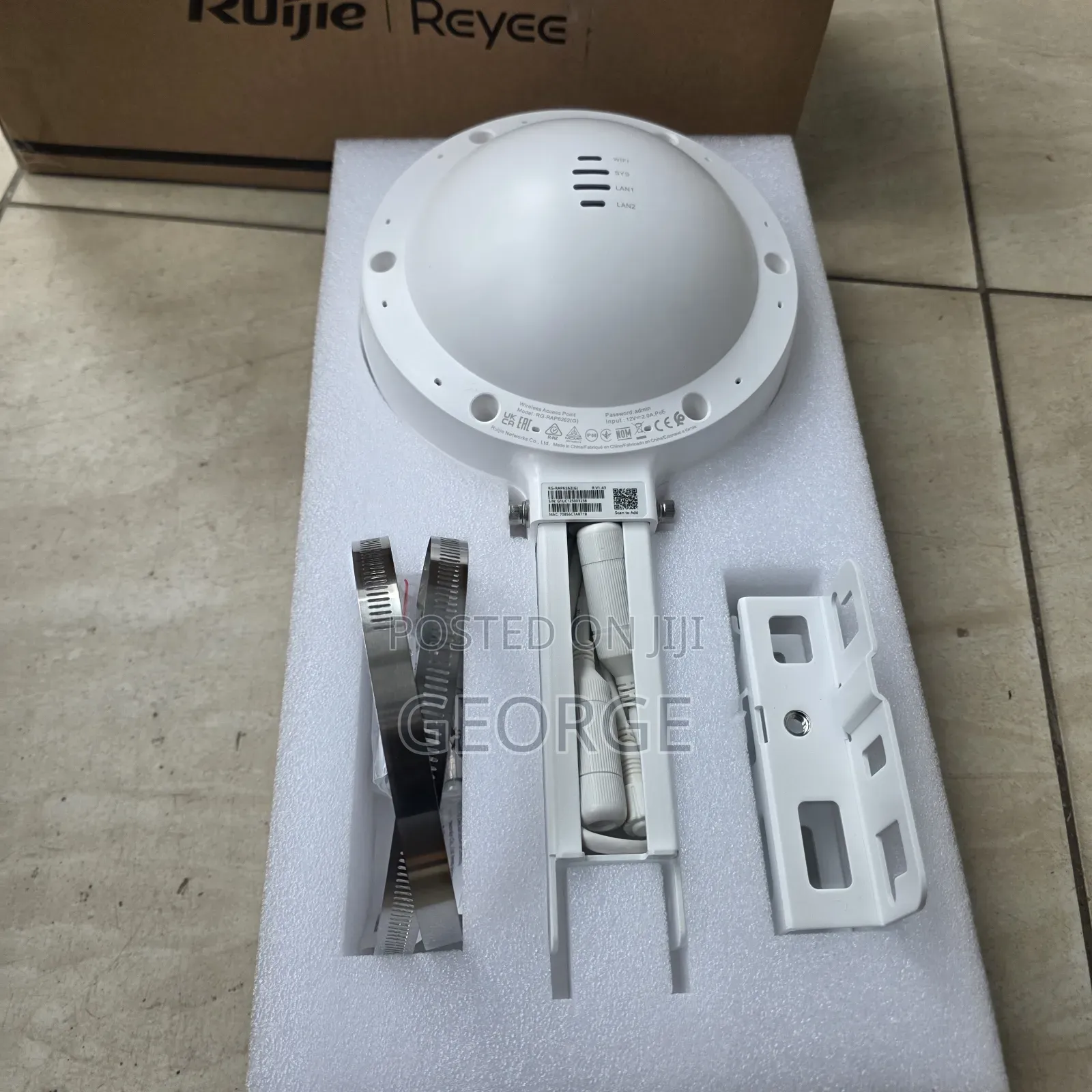 Ruijie Rg-Rap6262(G) Long-Range Outdoor Wifi Access Point