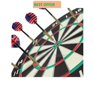 Professional Dart Board Set With 6pcs Free Darts-18 Inch