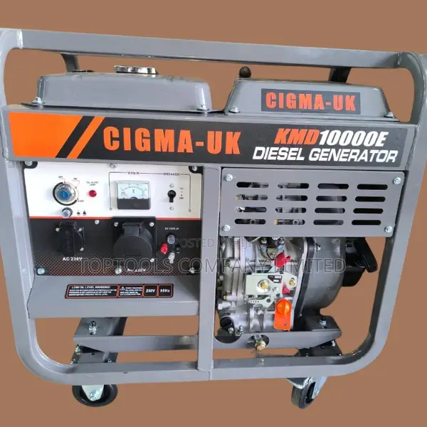 Diesel Open Type Generator Cigma-uk With 192f Engine (9kva)