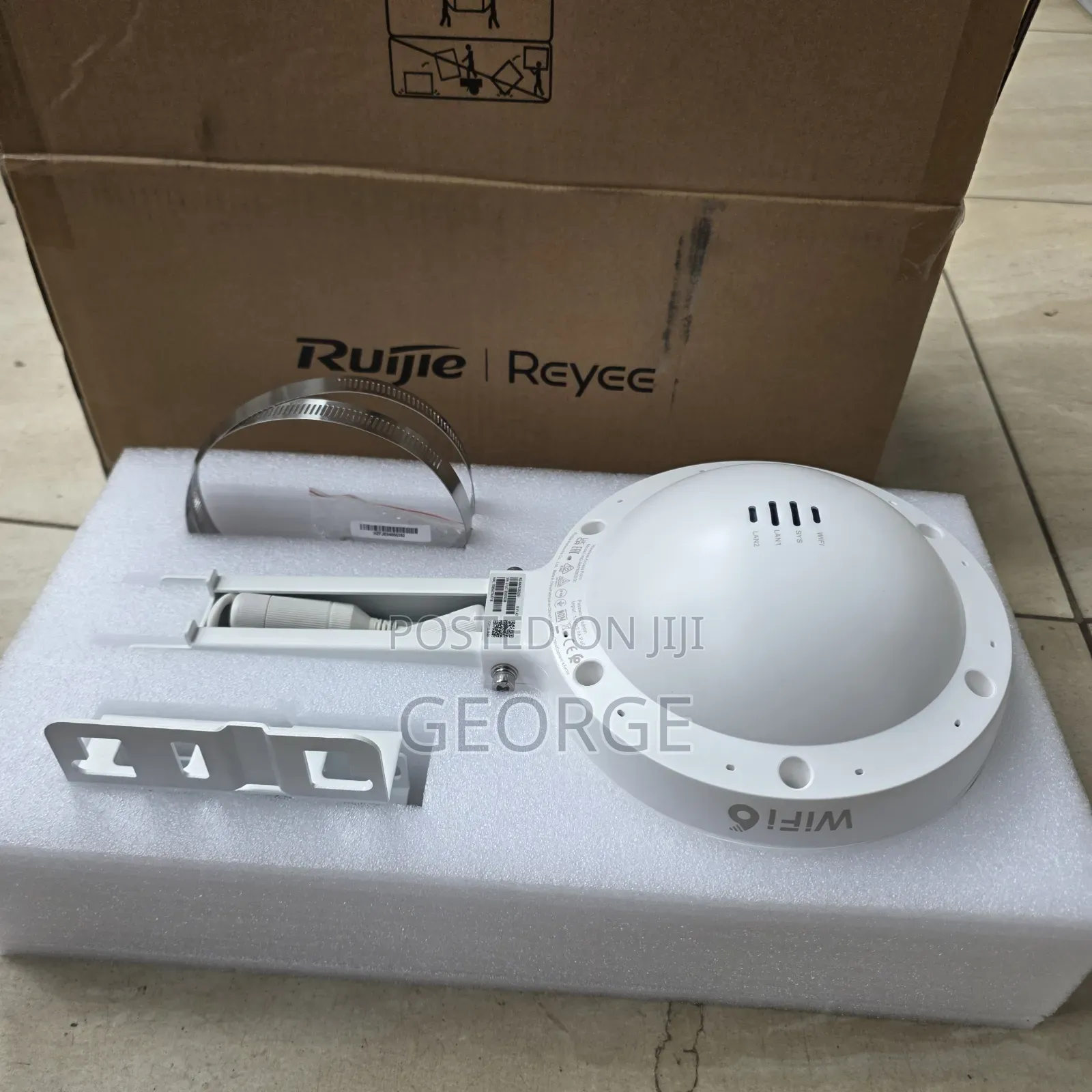 Ruijie Outdoor Dual-Band Wifi 6 Access Point With Poe