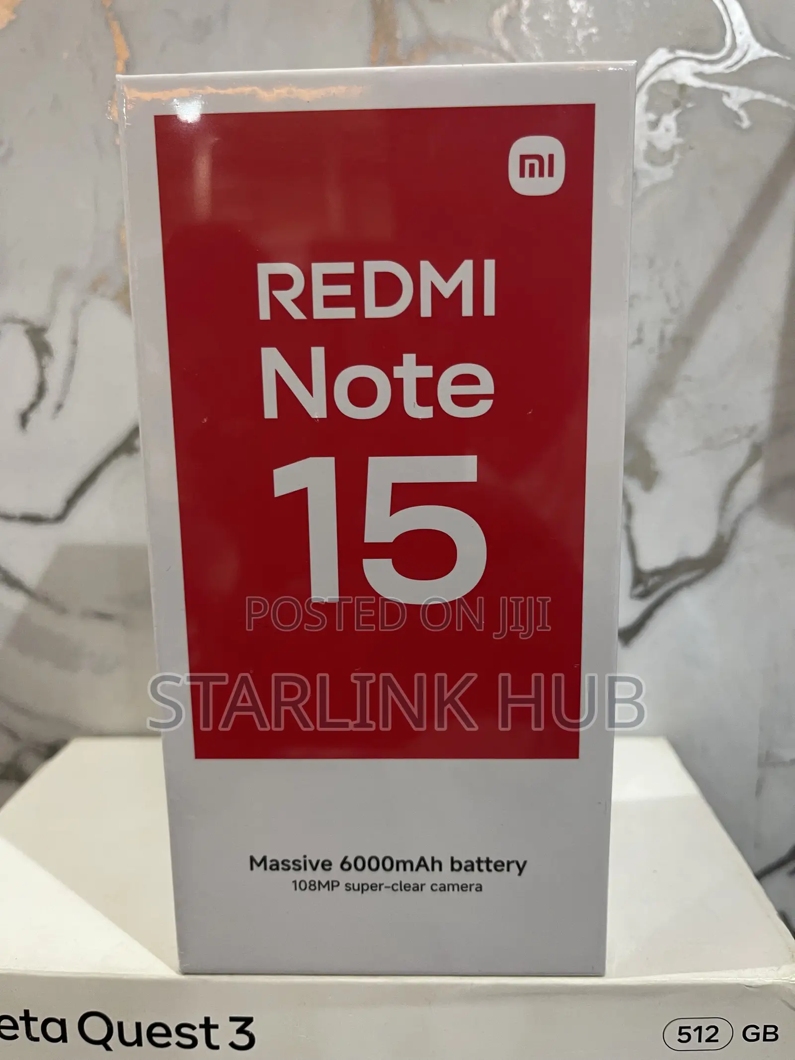 New Xiaomi Redmi Note 15 256 GB Black