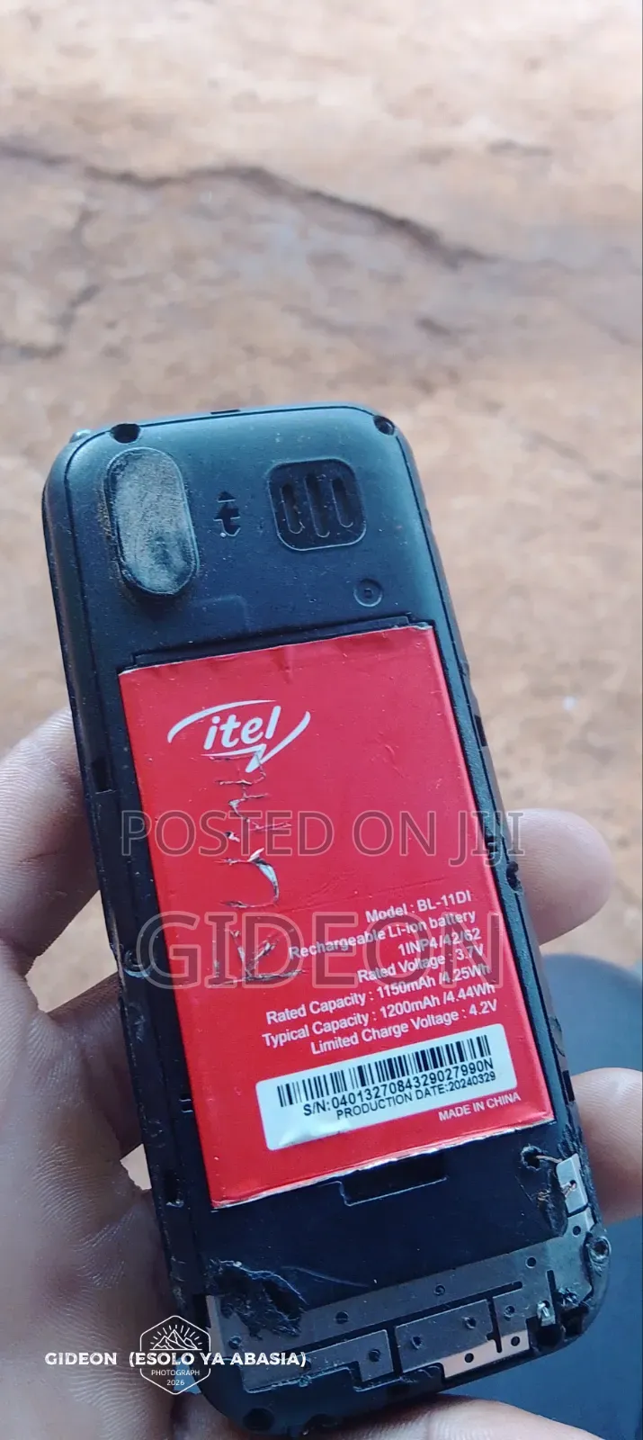 Itel Vision 1 Plus 32 GB Black