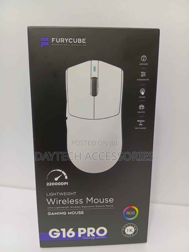 Furycube G16 Pro Tri-Mode Wireless Gaming Mouse - Paw3311