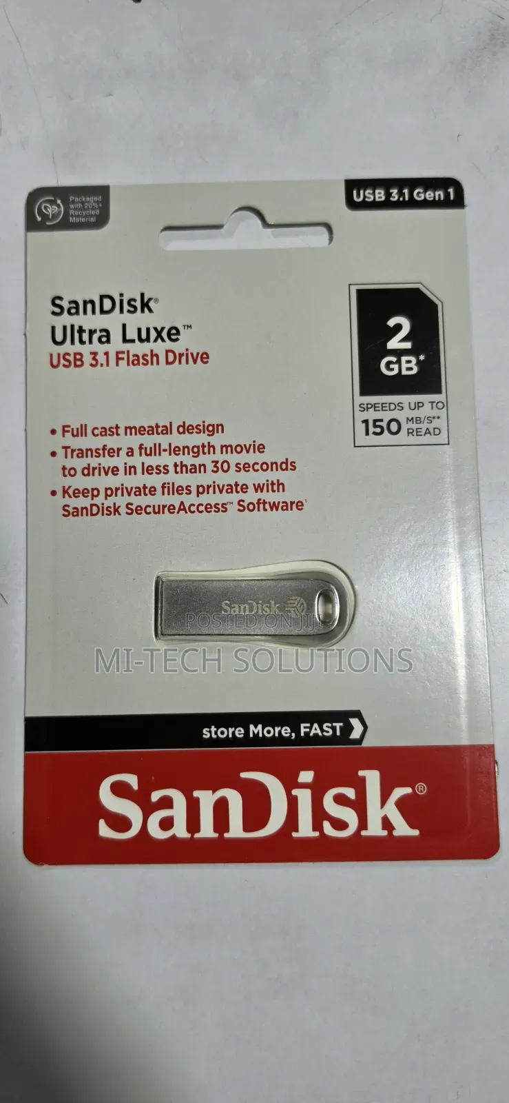 2gb Flashdisks Sandisk, Transcend, Toshiba, Hp