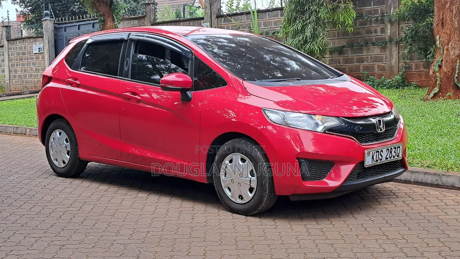 Honda Fit 2017 Red