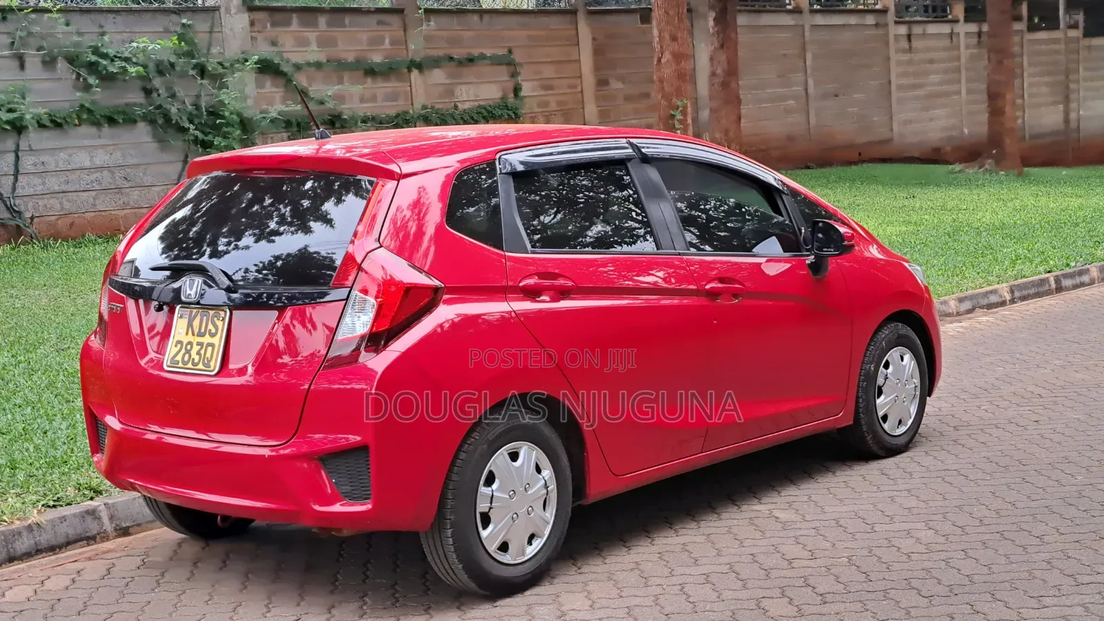 Honda Fit 2017 Red