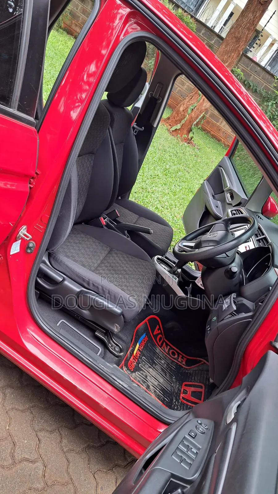 Honda Fit 2017 Red