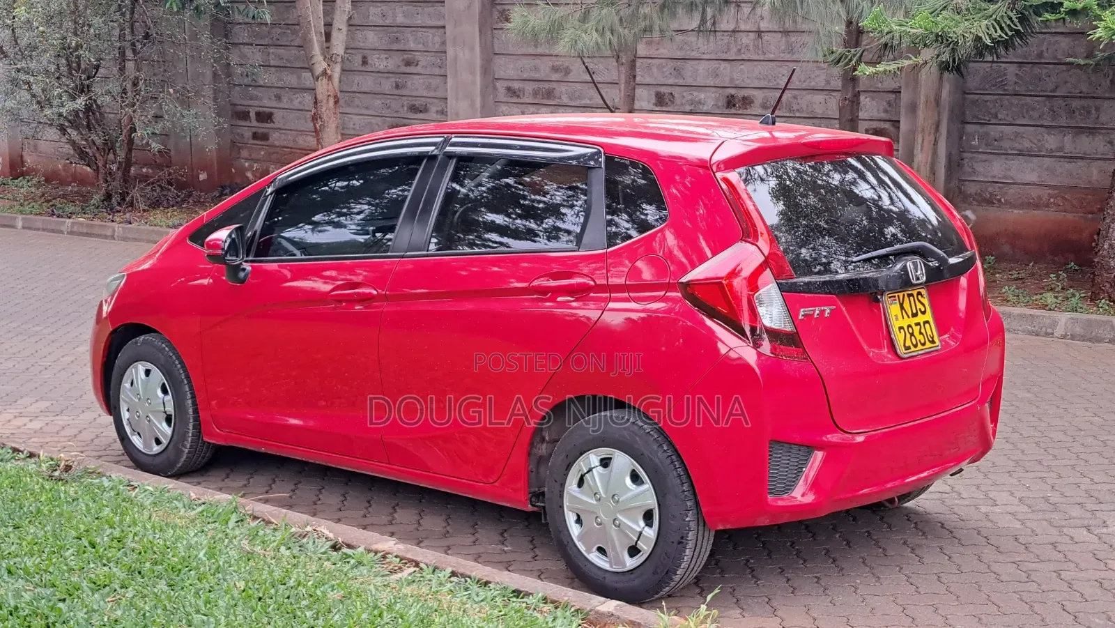 Honda Fit 2017 Red